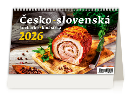 Kalendář Česko-slovenská kuchařka